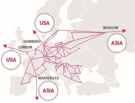 All your connectivity needs from one source across Europe and beyond